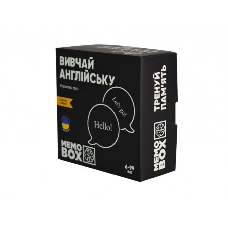 Настольная игра MemoBox Delux Изучай английский JoyBand MBD104