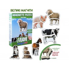 Магнитные пазлы Farm Magdum ML4031-19 EN
