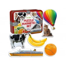 Набор магнитов 4in1 Magnetic Gift puzzle for baby 54 шт Magdum ML4031-62 EN