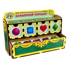 Волшебный комодик Фигуры 14,5х6х24 см, Ubumblebees PSD072
