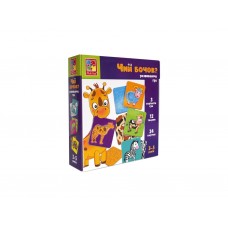 Мини-развивашка Чей бочок?, Vladi Toys VT1804-43