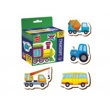 Набор магнитов Транспорт, Vladi Toys VT3106-35 Набор магнитов Транспорт, Vladi Toys VT3106-35