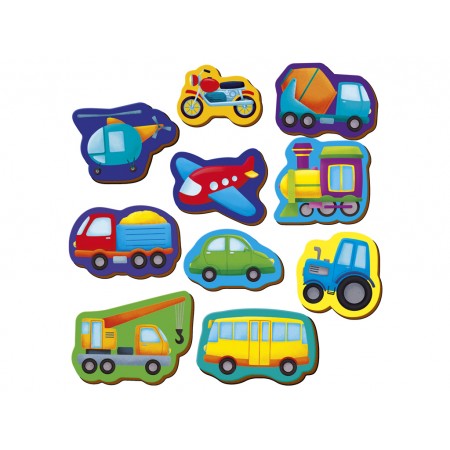 Набор магнитов Транспорт, Vladi Toys VT3106-35 Набор магнитов Транспорт, Vladi Toys VT3106-35