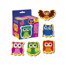 Набор магнитов Цветные совенята, Vladi Toys VT3106-38