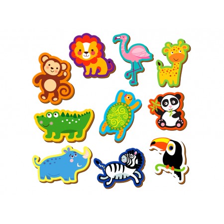 Набор магнитов Зоопарк, Vladi Toys VT3106-39 Набор магнитов Зоопарк, Vladi Toys VT3106-39