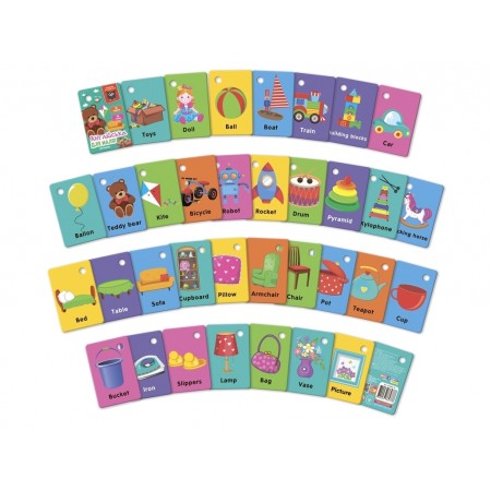 Игра развивающая Карточки на кольце, Английский, Дома, Vladi Toys VT5000-18 Игра развивающая Карточки на кольце, Английский, Дома, Vladi Toys VT5000-18