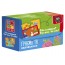 Пазлы Найди пару, Времена года, Чьи следы? Кто спрятался, Vladi Toys VT5003-04