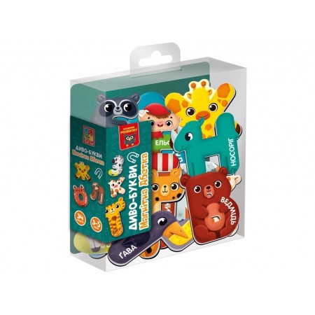 Магнитная игра Чудо-буквы, Алфавит, Vladi Toys VT5411-18