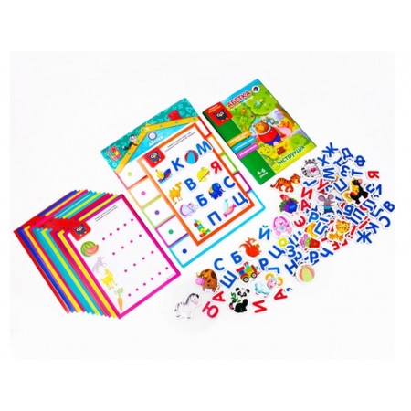 Азбука, С магнитной доской, Vladi Toys VT5412-01 Азбука, С магнитной доской, Vladi Toys VT5412-01