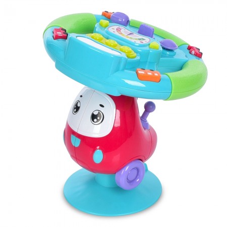 Автотренажер BabyToys 65013 со звуком и светом на присоске Автотренажер BabyToys 65013 со звуком и светом на присоске