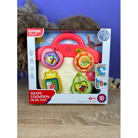 Бізіборд развивающий HE 8089 двухцветный BabyToys
