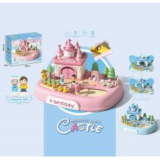 Домик игрушечный BabyToys 8603 разноцветный пластик