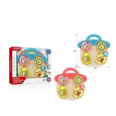 Бізіборд развивающий HE 8089 двухцветный BabyToys