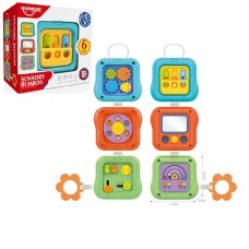 Развивающий куб BabyToys HE8030 для моторики пластиковый