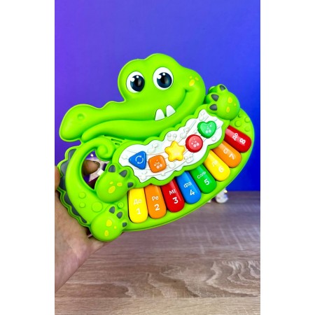 Детское пианино WToys 87270 с подсвечиванием и мелодиями Детское пианино WToys 87270 с подсвечиванием и мелодиями