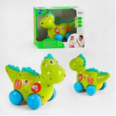 Детская игрушка динозавр Huile Toys 6105 с музыкой и светом Детская игрушка динозавр Huile Toys 6105 с музыкой и светом