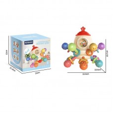 Детская игрушка-погремушка BabyToys 888-8 с пищалкой