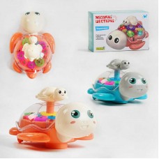 Музыкальная игрушка черепашка W Toys 49033 со светом и звуком
