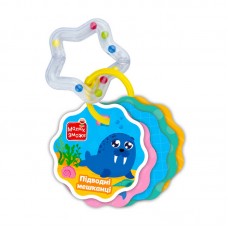 Развивающие карточки Vladi Toys VT2000-32 с брязкальцем Подводные мешканцы