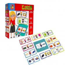 Развивающая игра Vladi Toys профессии 6 карточек пластик