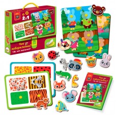 Развивающая игра с липучками Vladi Toys VT 1310-06 для детей
