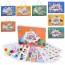 Обучающая бизикнига BabyToys 88995-7-9-89000 с липучками