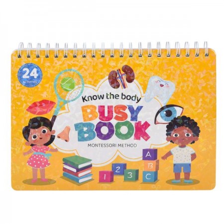 Обучающая бизикнига BabyToys 88995-7-9-89000 с липучками