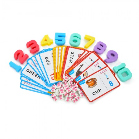 Навчальна гра BabyToys DW558-07-08 балансир з тваринами та цифрами Навчальна гра BabyToys DW558-07-08 балансир з тваринами та цифрами