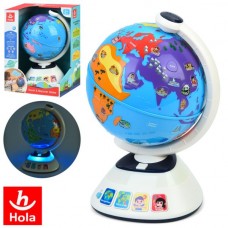 Игра HE898500 глобус, 30см, обучающий, сенсорный, музыка, звук(англ), свет, 2 режима громкости, на бат-ке, в кор-ке Игра HE898500 глобус, 30см, обучающий, сенсорный, музыка, звук(англ), свет, 2 режима громкости, на бат-ке, в кор-ке