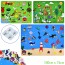 Обучающая доска BabyToys INT 0008 с фигурками на липучке