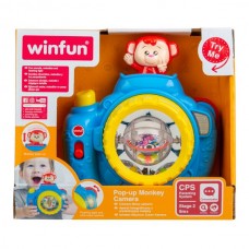 Гра WIN FUN 0766-NL фотоапарат 16см, звук, світло, тріскачка, рухомі деталі, на бат, в кор-ці 22,5-19