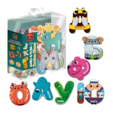 Гра розвиваюча Vladi Toys магнітна. Чудо-букви. Алфавіту. VT5411-18 Вік: 3-5 років
Розмір:  120 x 45 x 180 мм