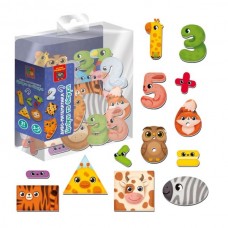 Игра развивающая Vladi Toys магнитная. Чудо-математика. Цифры и фигуры. VT5411-19 Возраст: 3-5 лет
Размер: 120 x 45 x 180 мм