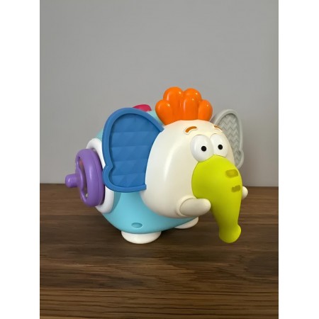Бізікуб слон BabyToys з рухомими деталями, 21 см