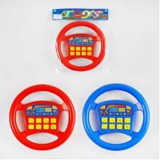 Музыкальный руль BabyToys с звуковыми эффектами, 2 цвета Музыкальный руль BabyToys с звуковыми эффектами, 2 цвета