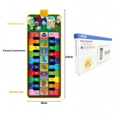 Музыкальный коврик BabyToys 638-13 разные цвета