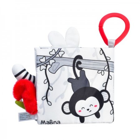 Детская книга-игрушка BabyToy HB 0030 с пищалкой Детская книга-игрушка BabyToy HB 0030 с пищалкой