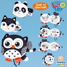 Мягкая шуршащая книга Limo Toy HB 0063 ABC с животными