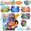 Развивающая книга BabyToys HB 0091 динозавры с пищалкой