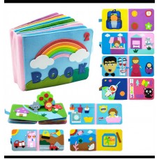 Детская книжка BabyToys код-174788 разные цвета от 1 года
