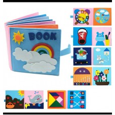 Детская книжка BabyToys код-174793 разные цвета от 1 года Детская книжка BabyToys код-174793 разные цвета от 1 года