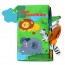 Детская книжка BabyToys HB 0016 ABC с пищалкой и прорезывателем Детская книжка BabyToys HB 0016 ABC с пищалкой и прорезывателем