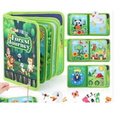 Логическая книжка для малышей BabyToys, развивающая игрушка