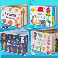 Логическая книжка BabyToys для детей от 1 года 4 вида