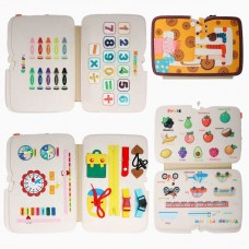 Логическая книжка для малышей BabyToys от 1 года пластмасса