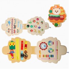 Логическая книжка BabyToys для детей от 1 года, пластмасса Логическая книжка BabyToys для детей от 1 года, пластмасса