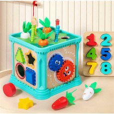 Логический куб BabyToys разные цвета пластмасса от 1 года
