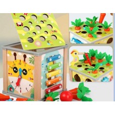 Логический куб BabyToys разные цвета от 1 года пластмасса