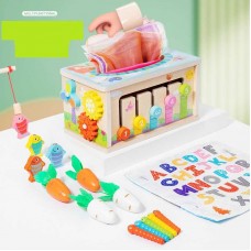 Логический куб BabyToys разные цвета пластмасса от 1 года