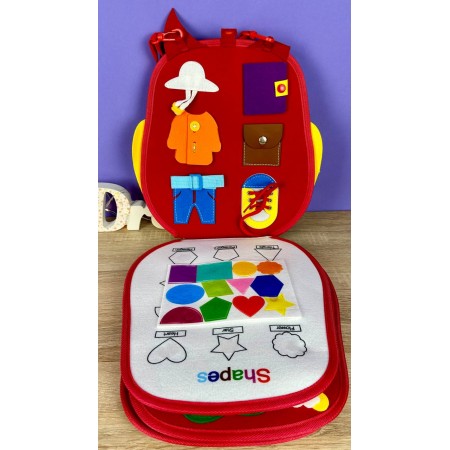 Логическая папка BabyToys 432-14 для детей от 1 года Логическая папка BabyToys 432-14 для детей от 1 года